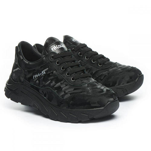 Кожаные детские кроссовки для девочки подростка Theo Leo 1415 размер 36 ...