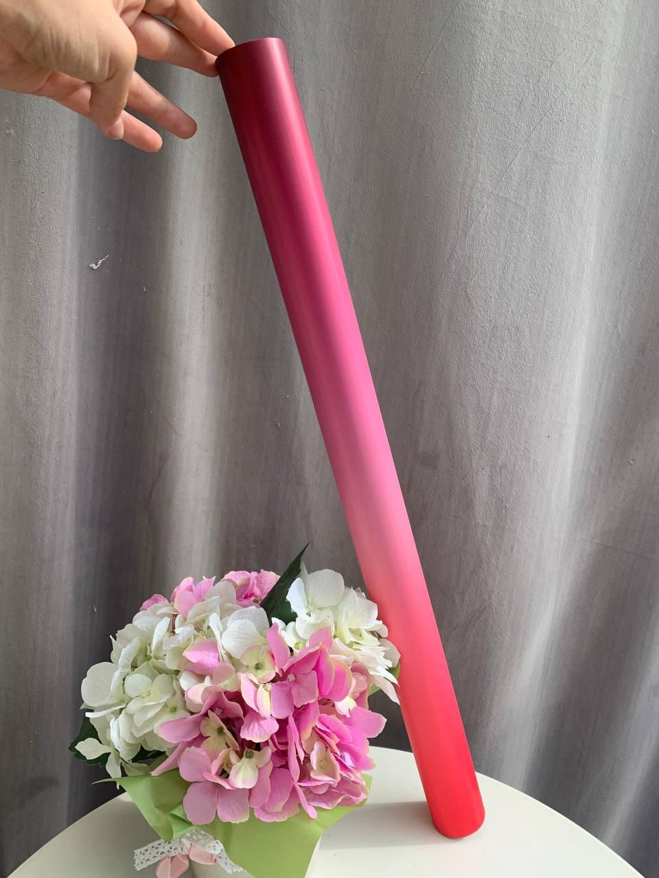 Упаковка для квітів флористична плівка в рулоні. Gradient Lux Matte