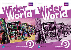 Wider World 3 Student's Book&WorkBook with Online Homework Підручник та Робочий зошит