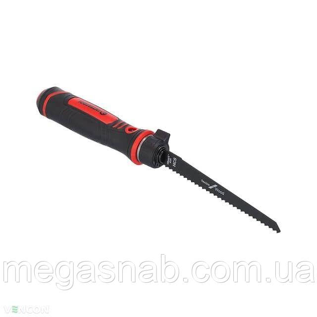 Ножівка 6 в 1, під полотно для шабельной пилки INTERTOOL HT-3202, фото 1