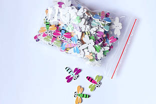 Гудзик Бабка 25*20мм (упаковка 100шт.)