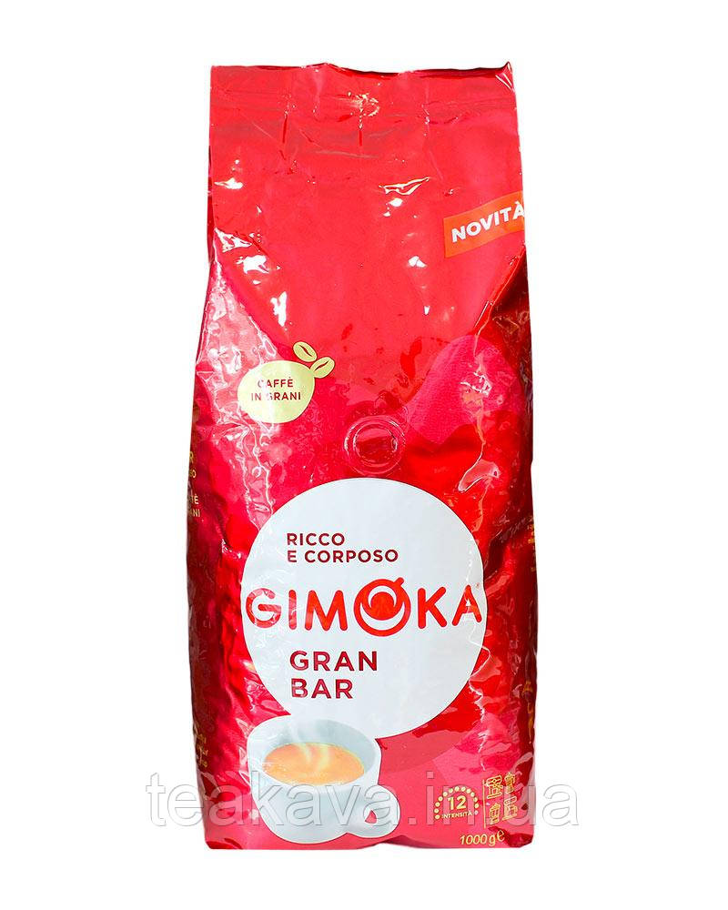 Кава в зернах Gimoka Rosso Gran Bar, 1 кг (20/80) (8003012000039)