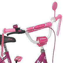 Велосипед двоколісний PROF1 14Д Y1416 рожевий Princess, фото 2