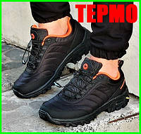 Кроссовки MERRELL ТЕРМО Мужские Чёрные с Оранжевым Меррелл (размеры: 44)