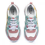 Дитячі кросівки для дівчинки шкіра Туреччина Theo Leo 1428 розмір 31 — 36, фото 3