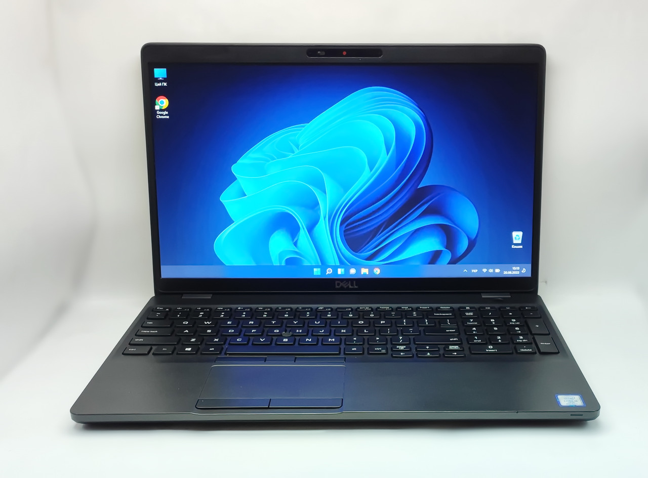 Ноутбук Dell Latitude 5500 15.6" Intel Cor i5-8365U 1.6 GHz 8 GB RAM 256 GB SSD Black Б/В