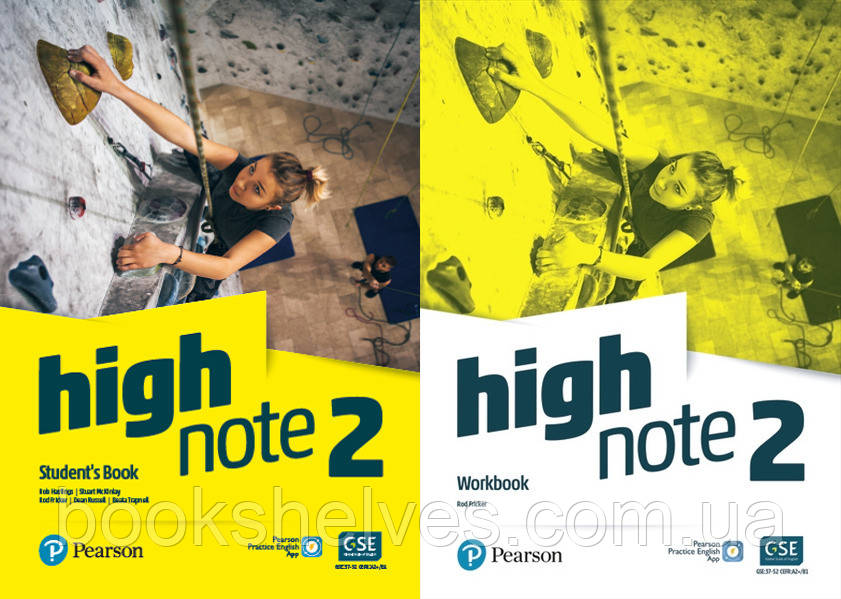 High Note 2 Student's book&Workbook Підручник та Робочий зошит