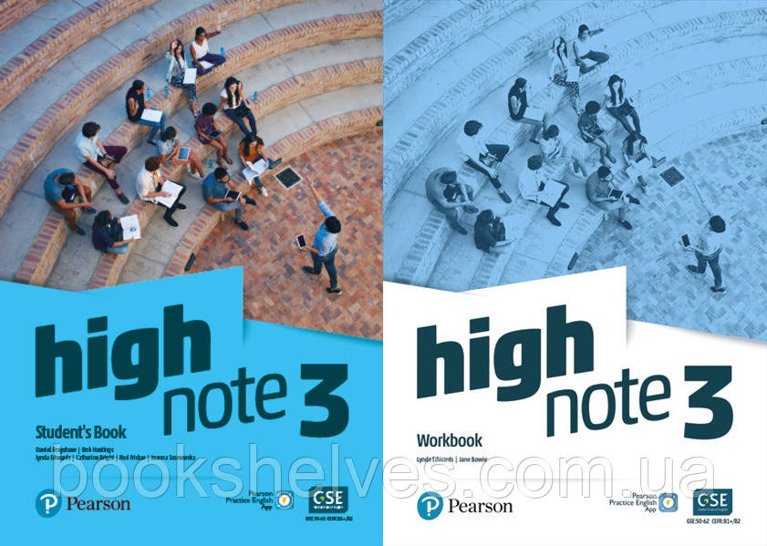 High Note 3 Student's book&Workbook Підручник та Робочий зошит