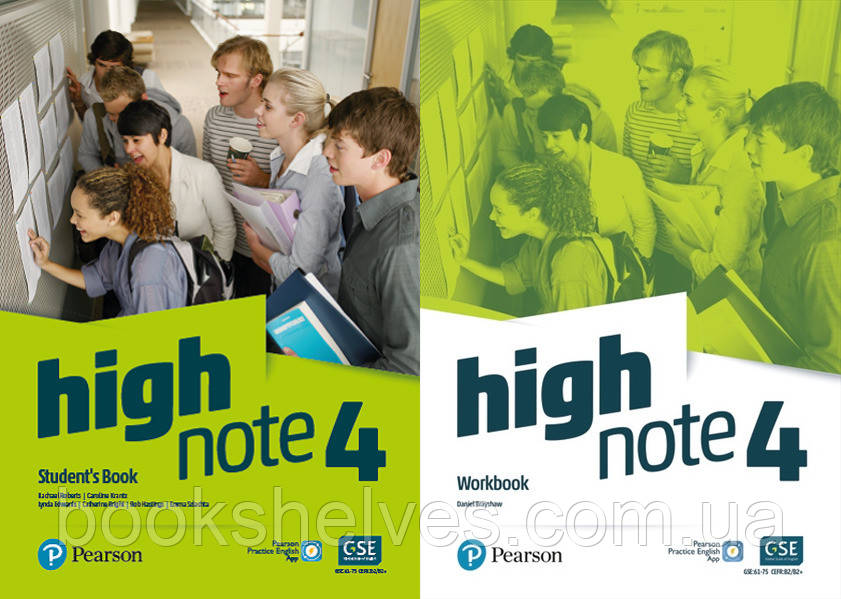 High Note 4 Student's book&Workbook Підручник та Робочий зошит
