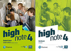 High Note 4 Student's book&Workbook Підручник та Робочий зошит