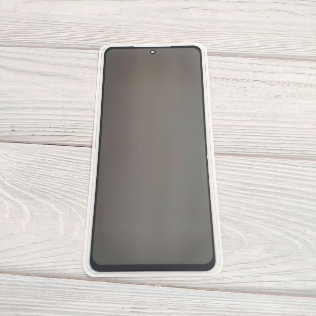 Захисне скло Антишпигун для Xiaomi Redmi Note 10 Pro Full Glue Чорне