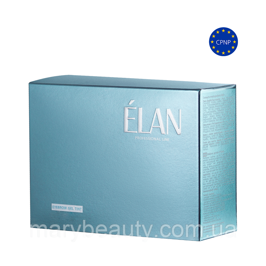 Гель-фарба для брів ELAN з окислювачем УПАКОВКА 03 Medium brown, фото 1