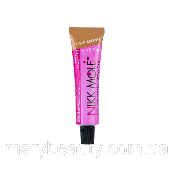Фарба Nikk Mole Light Brown (світло-коричневий)