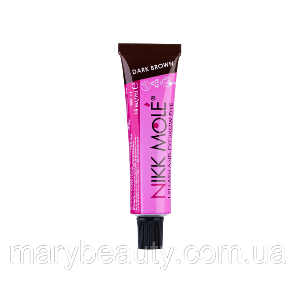 Фарба Nikk Mole Dark Brown (темно-коричневий)