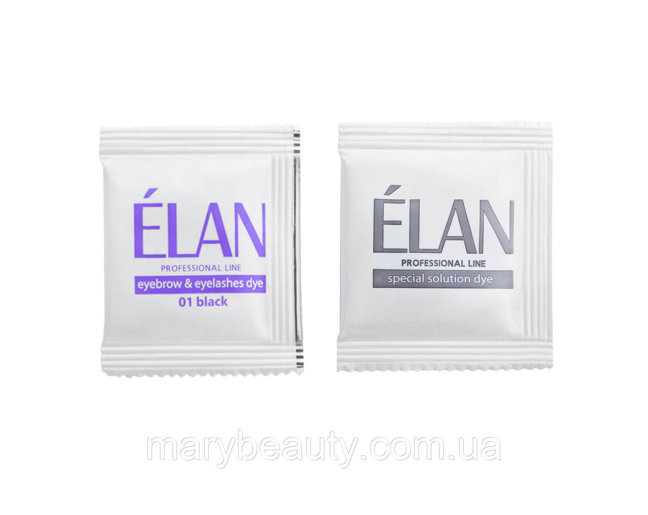 Гель-фарба для брів в САШЕ ELAN 01 Black 5ml + окислювач 5ml, фото 1