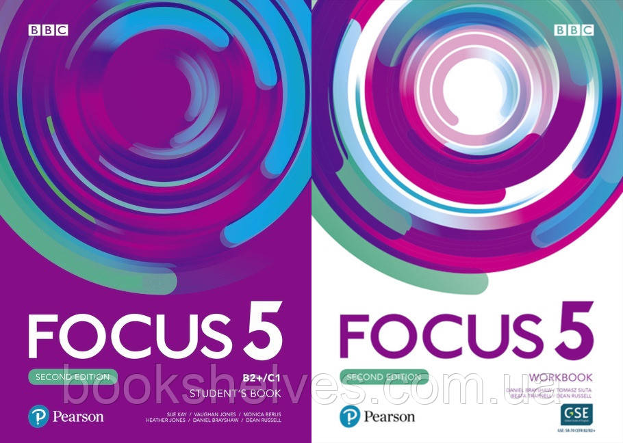 Focus (Second Edition) 5 Student's Book&Workbook Підручник та Робочий зошит