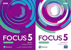 Focus (Second Edition) 5 Student's Book&Workbook Підручник та Робочий зошит