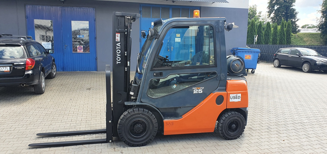 Toyota LPG Forklifts 02-8FGF25