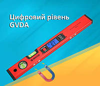 Профессиональный цифровой уровень GVDA GD-H400M 360° с магнитами
