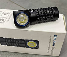 Ліхтар із кріпленням Olight Perun Mini Чорний, тактичний ліхтар для військових із кріпленням, налобний ліхтарик, фото 3