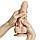Фалоїмітатор Strap-On-Me SLIDING SKIN REALISTIC DILDO VANILLE — L Feromon, фото 5