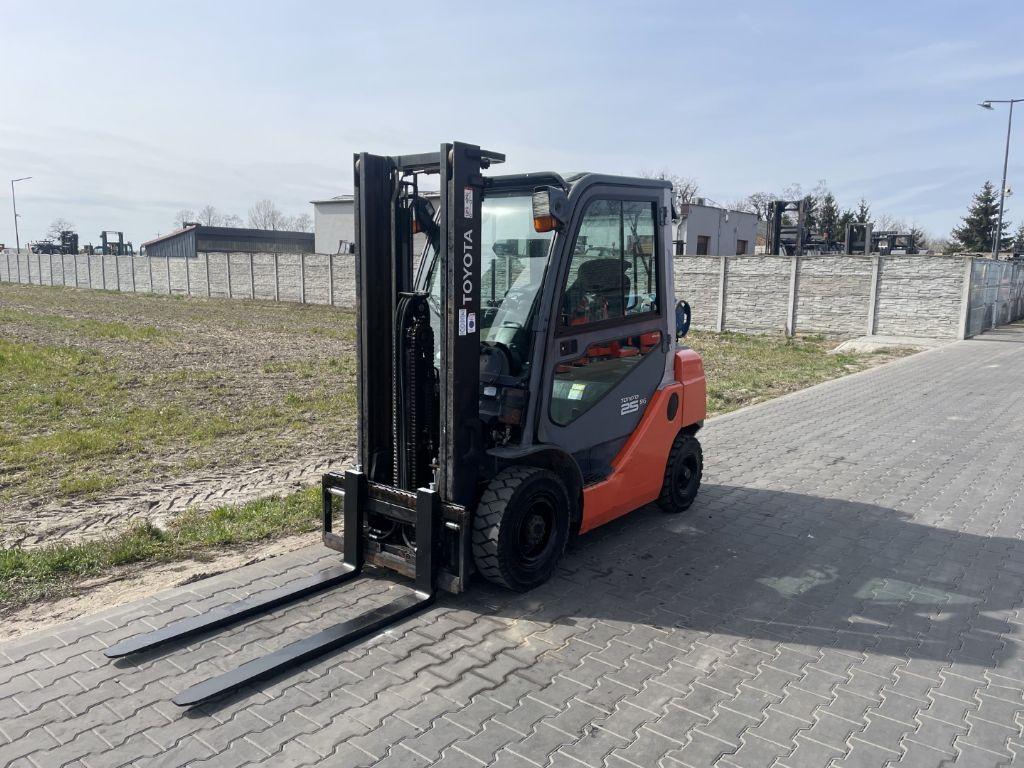Toyota LPG Forklifts 8FGF25