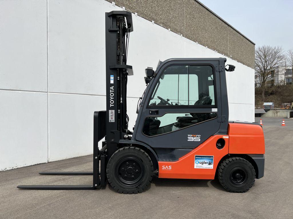 Toyota Diesel Forklifts 02-8FDJF35