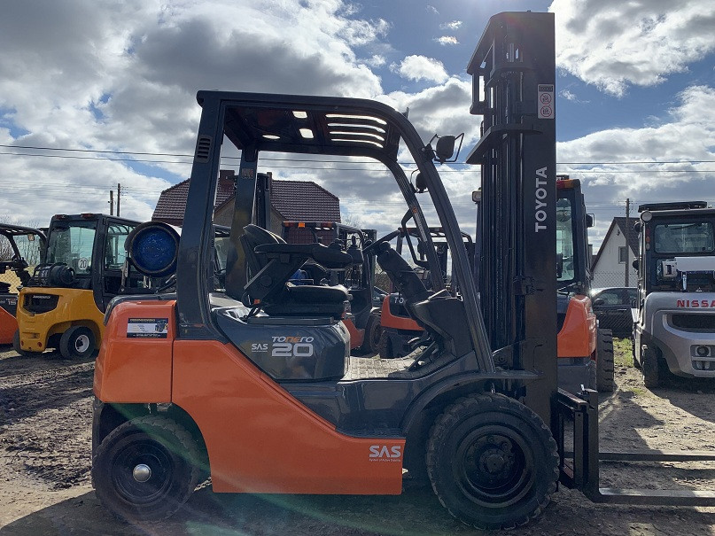 Toyota LPG Forklifts 02-8FGF20