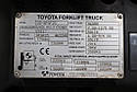 Toyota LPG Forklifts 02-8FGF25, фото 5
