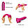 Фаллоимитатор Strap-On-Me SLIDING SKIN REALISTIC DILDO FUCHSIA - L Feromon, фото 4