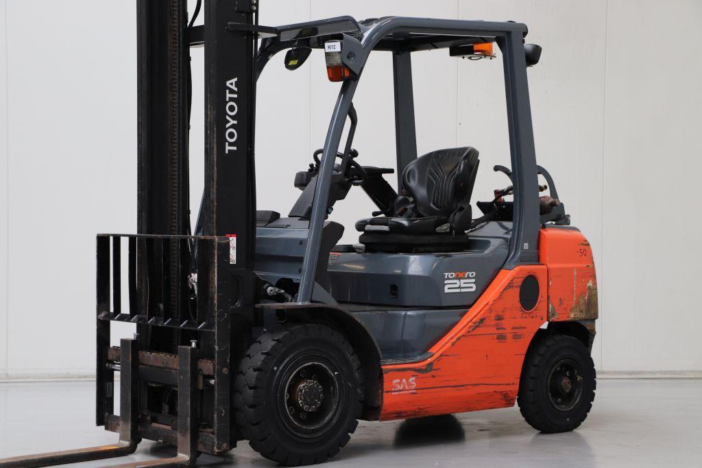 Toyota LPG Forklifts 02-8FGF25