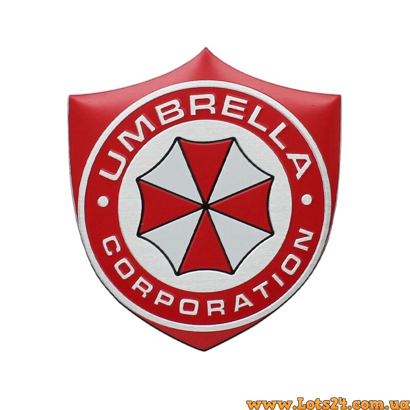 Авто значок Umbrella Corporation 3D наклейка resident evil на машину мотоцикл крила багажник авто наклейки на кузов бампер скло
