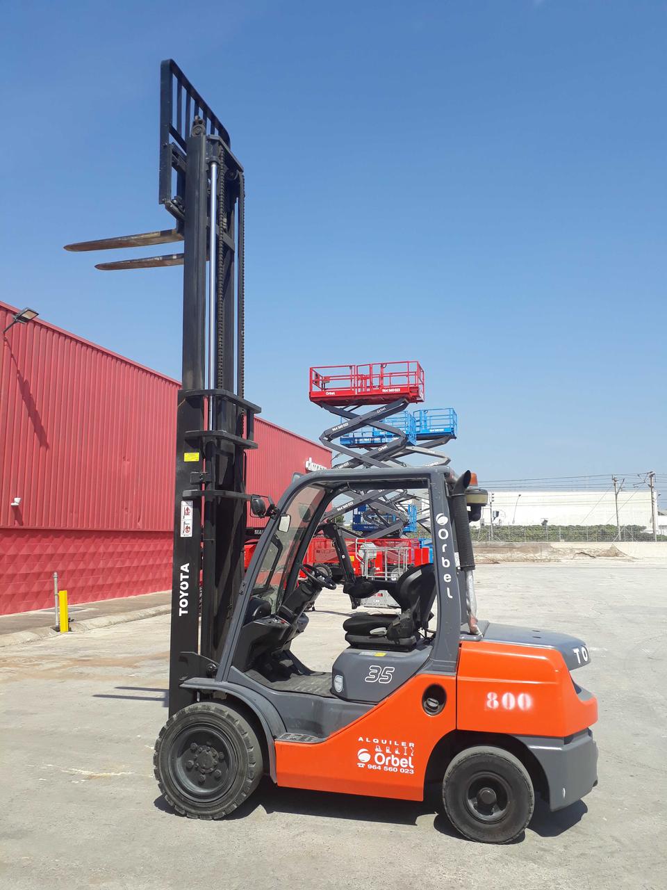 Toyota Diesel Forklifts 06-8FDJ35F