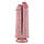 Hismith 8.5” Two Cocks One Hole Silicone Dildo Feromon, фото 5