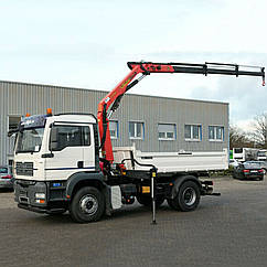 Тягач з краном MAN TGS 33.400 BBS-WW
