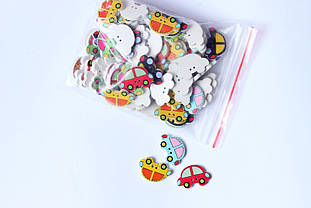 Гудзик Машинка 25*17мм (упаковка 100шт.)