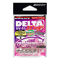 Джиг-головка Decoy Delta Magic SV-51 1/16 1.8г №4(5шт)