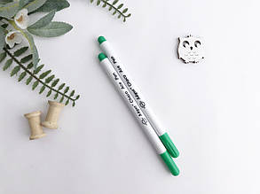 Маркер для тканини (змивається) зелений