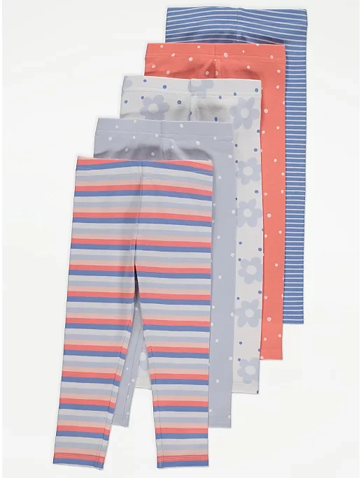 Лосини для дівчинки в смужку і крапочку  George 86/92, 92/98см, фото 1