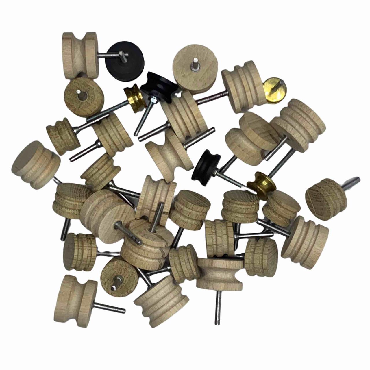 Полірувальник для урізів шкіри під бормашину