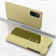 Чохол-книжка Mirror для Xiaomi Redmi Note 11 / Note 11S Дзеркальна Золотий