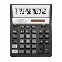 Калькулятор електронний Brilliant 12-розрядний 157 x 200 x 31 мм (BS-777BK)