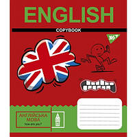Тетрадь предметная Английский Язык А5/48 линия YES (Cool school subjects)