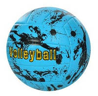 Мяч волейбольный Volleyball Gold, сшитый, PU, разн. цвета голубой