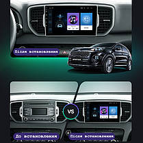 Штатна магнітола Lesko для Kia Sportage IV Рестайлінг 2018-н.в. екран 9" 1/16Gb/ Wi-Fi Base GPS Android, фото 6