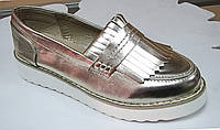 Туфли, слипоны, мокасины для женщины жінки весенние осенние на платформе танкетке мод.30 р.39,41