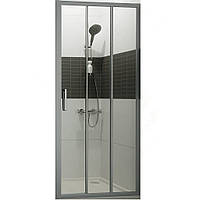 Двері для душової ніші HUPPE Classics 2 скляні 190x80см хром 113839 C20301.069.321