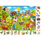 Книжка-картонка. Великий виммельбух. Світ навколо тебе, фото 3