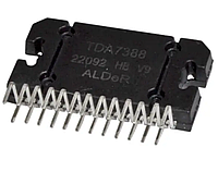 TDA7388, Підсилювач низької частоти 4х41Вт QUAD BRIDGE [FLEXIWATT-25] мікросхема