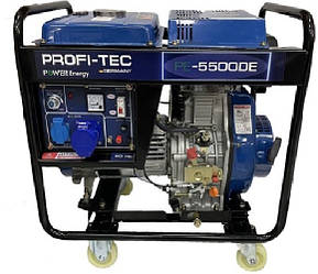 Генератор дизельний PROFI-TEC PE-5500DE